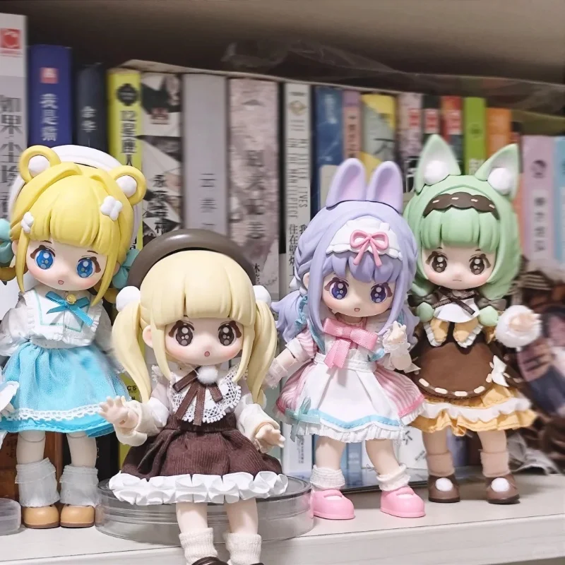 Originálny bjd bábika Nyzaii Dream Town Series Blind Box Ninizee 12 -bod bjd bábika kawaii tajomstvá dekorácie modely hračky pre deti darček