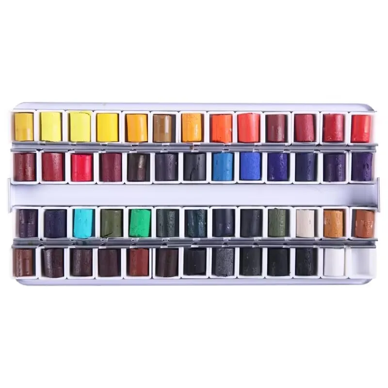 Originálny Daniel Smith Watercolor Stick 51 Farby železná krabica акварель Stick 1/5 1/10 umelcov maľujúci umelecký materiál