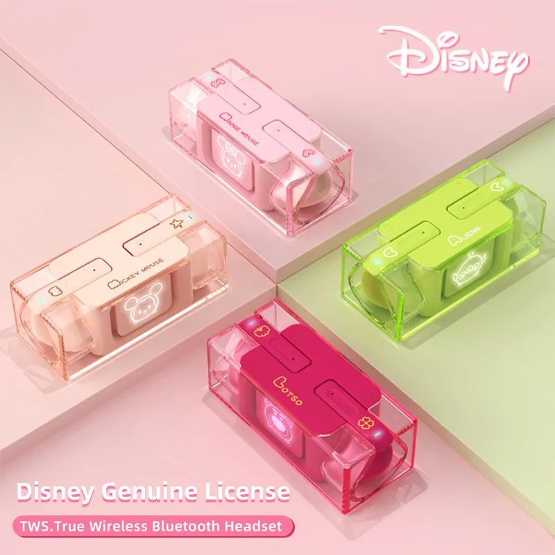 Originálny Disney DN03 Bluetooth 5.3 Dizajn do uší športové slúchadlá Zamluňovanie hluku prenosné prenosné herné slúchadlá s mikrofónom