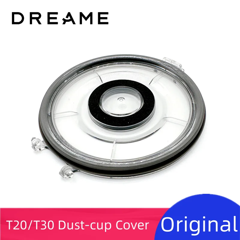 Originálny Dreame Prach Cup Bottom Cover pre T20 / T30 Pro Series cyklónový vreckový vákuový čistiaci prostriedok náhradné diely Flippink