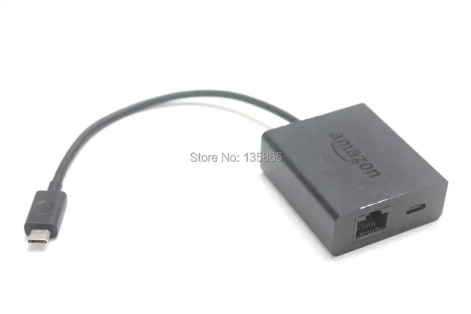 Originálny ethernetový adaptér USB LAN Connector pre Amazon Fire TV zariadenia Fire TV Stick
