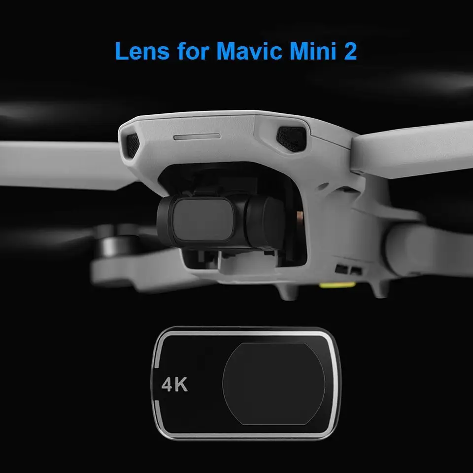 Originálny fotoaparát šošovkový sklenený náhradné diely nahradené príslušenstvo pre chránič skla pre sklo pre DJi Mavic Mini 2 Gimbal