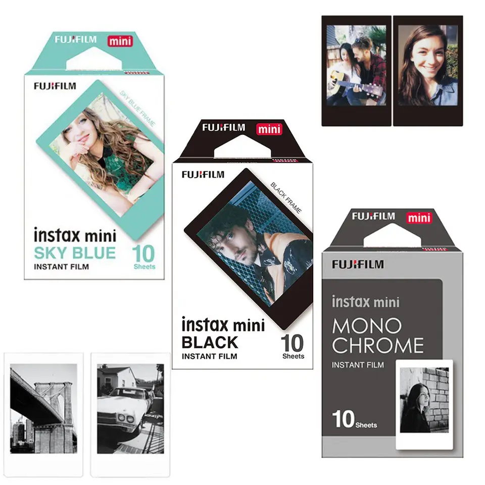 Originálny Fujifilm Instax Mini 12 Film pre Fujifilm Instax Mini Liplay 11 9 8 40 90 25 99 Link Camera 2/3 Tlačiareň Instax Mini Film