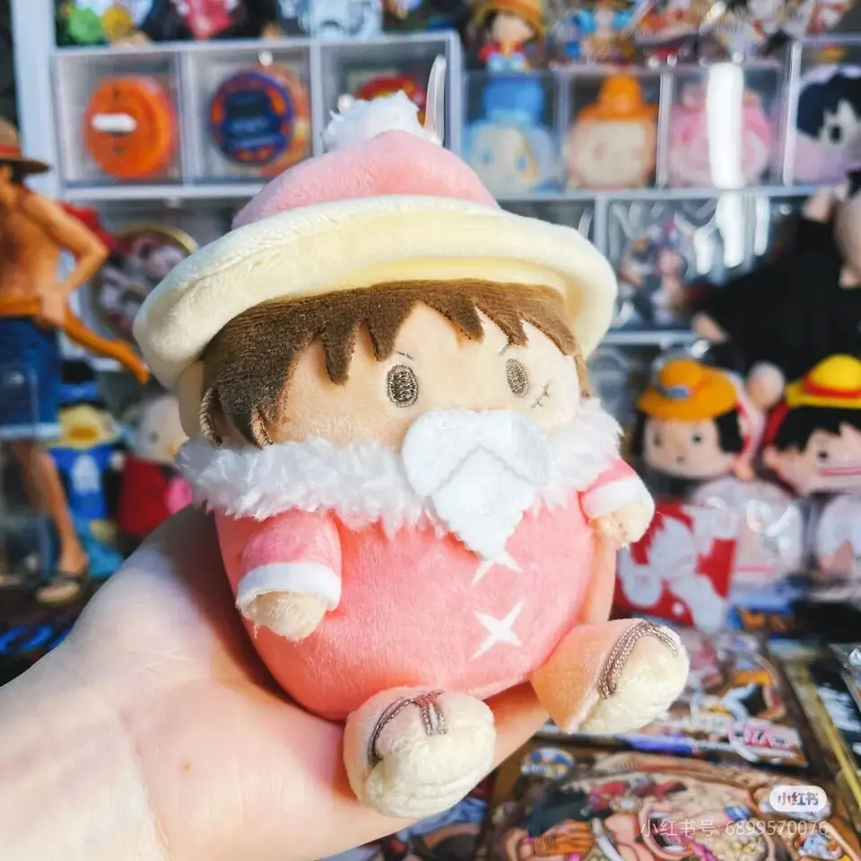 Originálny jeden kus vianočnej série Slaw Hat Gang Plyšová bábika Anime postava Luffy Sanji Chopper Sauron Kids vianočné darčeky