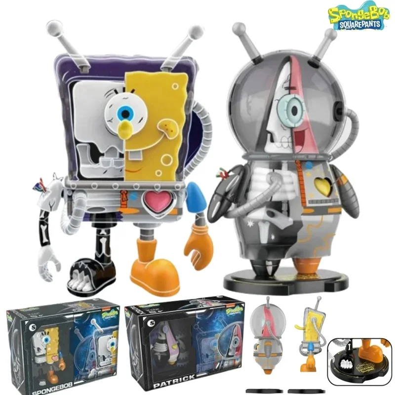 Originálny karikatúra SpongeBob Squarepants Anime figuríny Patrick hviezda vesmírna odyssey akčná figúrka pre deti hračky narodeniny darčeky