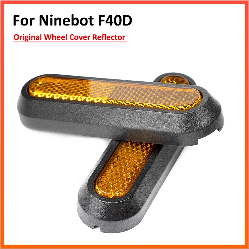 Originálny krycí reflektor pre deväťbot F20D F30D F40D F40E Kicksooter Electric Secootter Zadné koleso vľavo REFLESTICKÁ SHELL