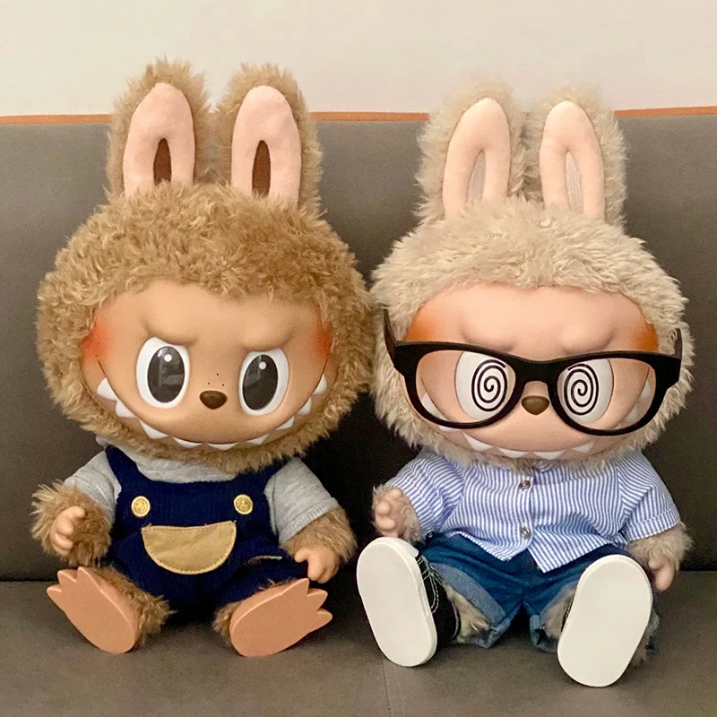 Originálny labubu Monster Time to Chill Smalt Plush Doll figure figurín LaBubu figurín Kawaii Flip so mnou vianočný model darček