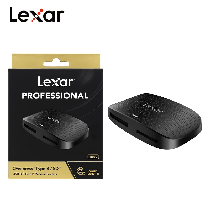 Originálny LEXAR RW520U CFEXPRESS TYPE-B CARTY Reader Professional USB3.2 GEN2 Rozhranie typu C pre CFE B SDHC SDXC Pamäťová karta