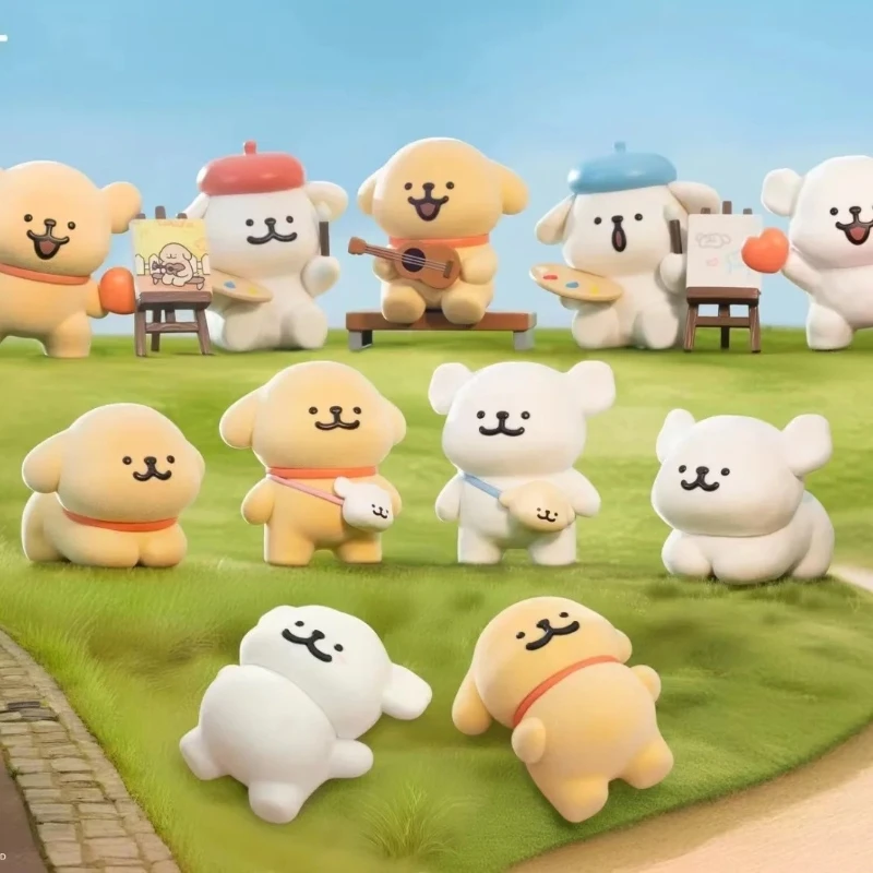 Originálny líniový pes We Najlepšia séria na svete Kawaii anime figedesktop dekorácie kolekcia ruka do roztomilého dekorácie darček dievčenský darček