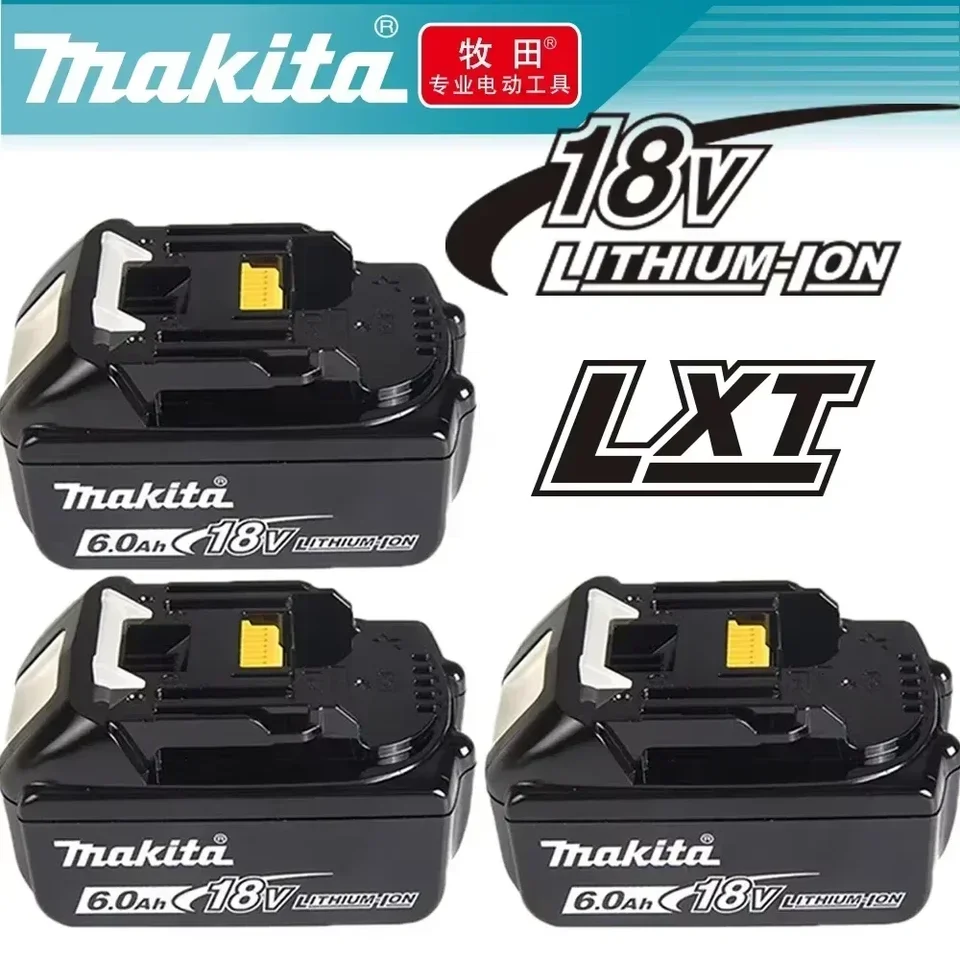 Originálny Makita 6AH pre Makita 18V batéria BL1830B BL1850B BL1850 BL1840 BL1860 BL1815 Výmena lítiovej batérie