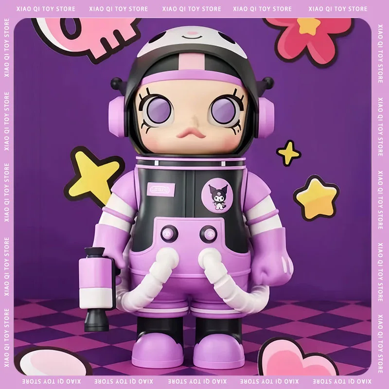Originálny mega vesmír Molly 400% Sanrio Family Series Akčná figurína Anime Hello Kitty Kawaii figurína Melody Kuromi Darčeková hračka