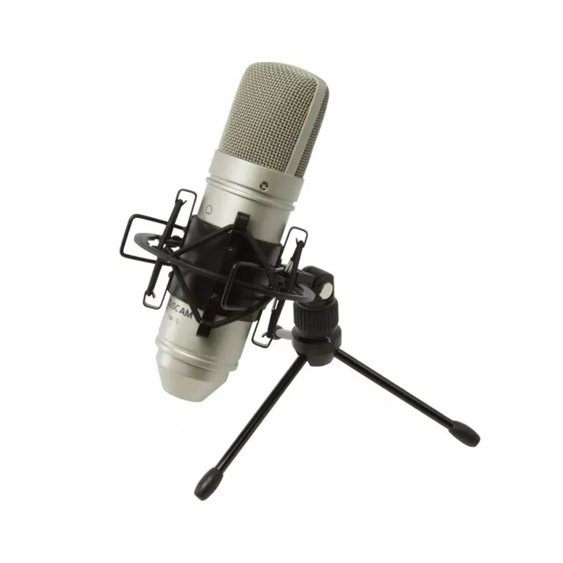 Originálny mikrofón TASCAM TM-80 pre domácnosť s káblom, nárazový držiak, stôl vrátane