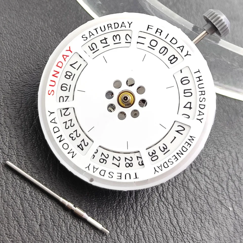 Originálny Miyota 8285 Automatický mechanický pohyb Mod Day Date Date Mechanizmus s týždňom o 12:00/dátum o 3:00 hod. 21 klenotov
