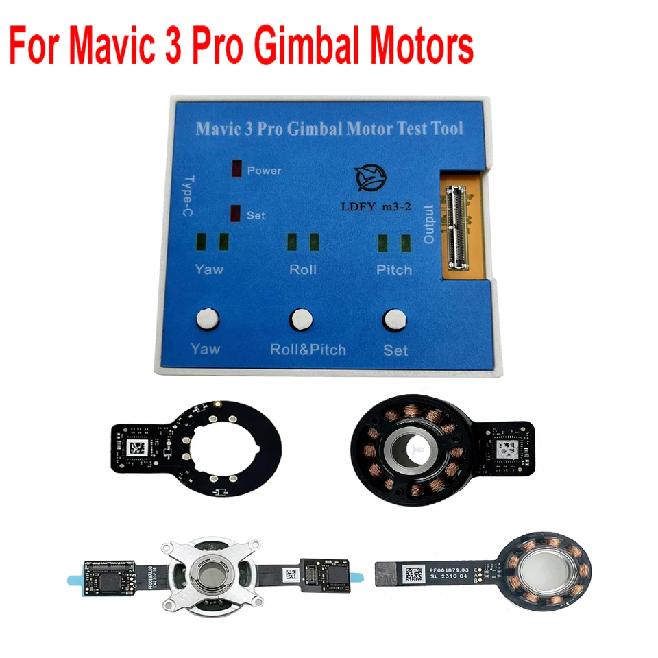 Originálny motor Gimbal Pitch/Roll/Yaw pre DJi Mavic 3 Pro Camera Motors fungujú perfektné náhradné diely s náhradnými dielmi (testované)