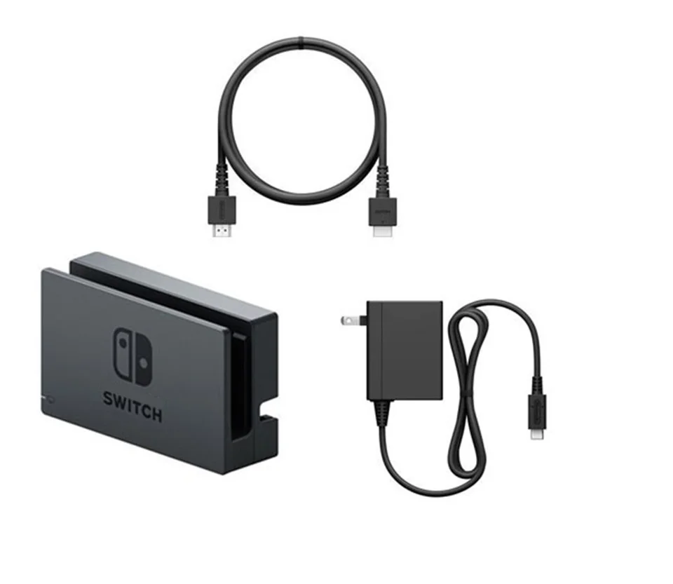 Originálny nabíjajúci striedavý adaptér pre NS Switch Nabíjanie Dock Power Cable Cable/Copy Cord Set TV Station Stop
