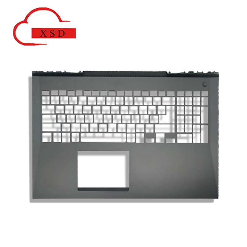 Originálny nový šedý horný kryt pre Dell Inspiron 15 7577 7587 Palmrest Horná puzdro Klávesnica rámový rámec C SHELL 0T7V30 T7V30