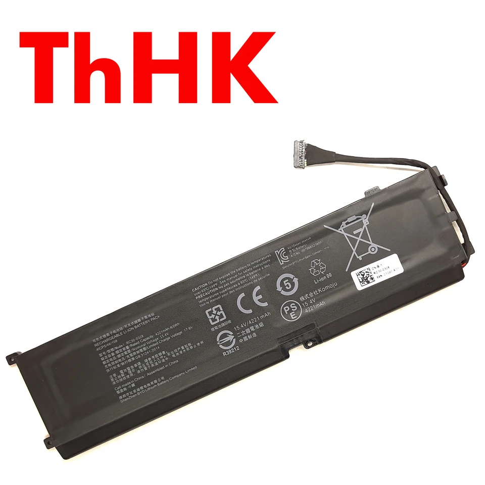 Originálny originálny 65Wh RC30-0328 laptop batéria pre Razer Blade 15 2020 RZ09-0328 RZ09-03304X RZ09-03305X RZ09-0330X RZ09-0330