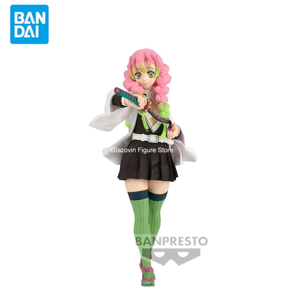 Originálny originálny Banpresto Demon Slayer 16cm Kanroji Mitsuri akčná figúrka Zbierka anime modelka pre dievčatá darček