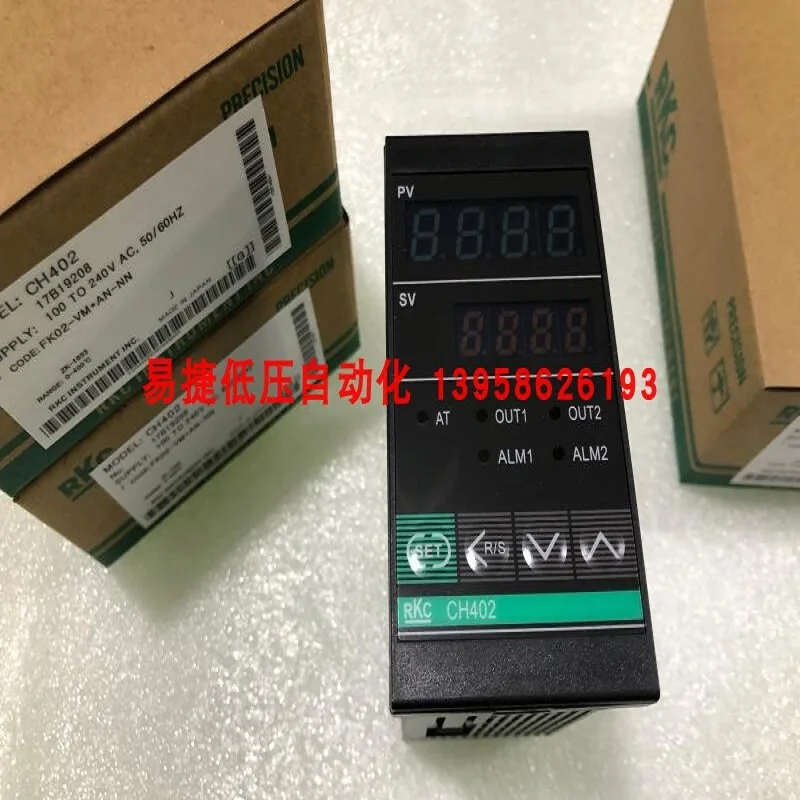 Originálny RKC termostat CH402 Úplný vstup Intelligent PID Termostat TEPLETOVÝ RECLATION FLK02-VM*AN-NN