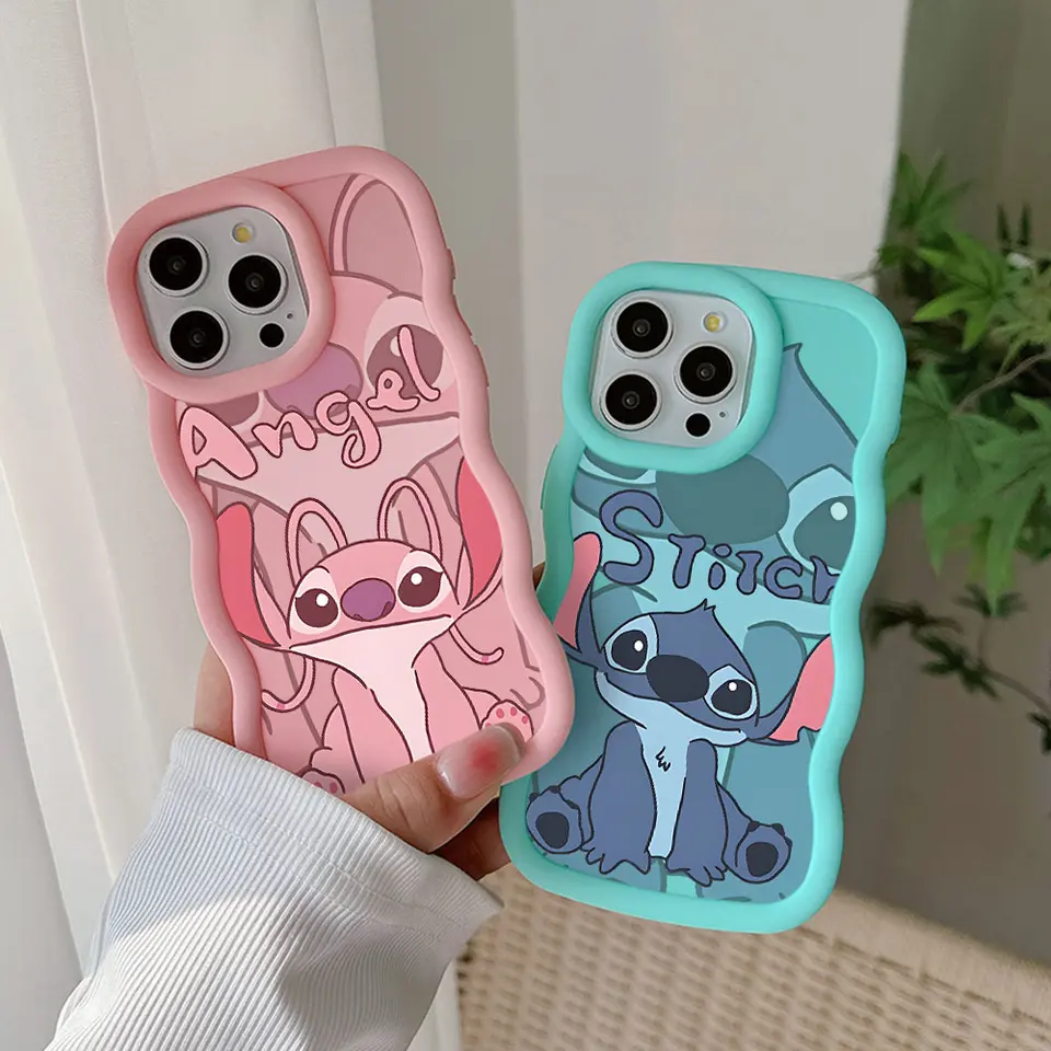 Originálny roztomilý steh Disney Pase puzdro pre Oppo Reno 2 4 5 6 6Z 7 7Z 8 8T 10 11f 12 Pro 4G 5G Candy Color Soft TPU Zadný kryt TPU