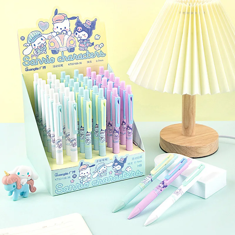 Originálny Sanrio Mechanical Peruzka Kawaii My Melody Kuromi 0,5 mm automatické ceruzky School Supplies Veľkoobchod