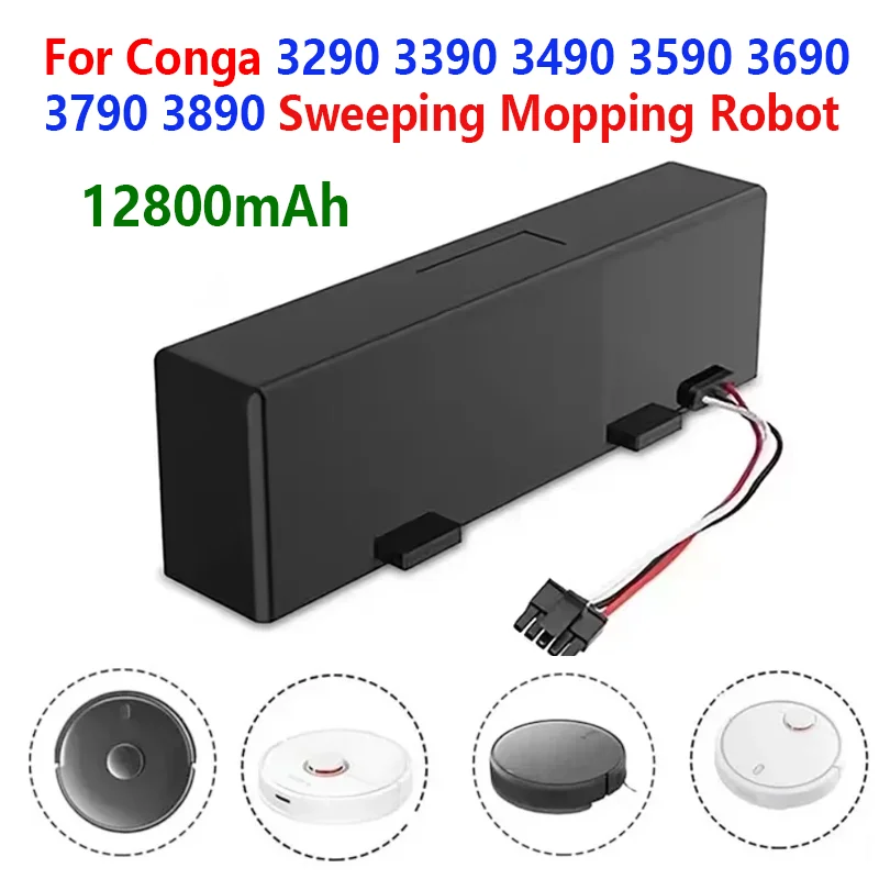 Originálny stytj02ym nabíjateľný batériu 14,8 V pre Xiaomi Mijia 3C zametací mopping robot haier jx37 vysávač batériu 2025 2025