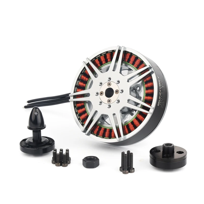 Originálny Sunnysky V8117 90KV 100KV 120KV Vysoká účinnosť kefový motor bez kefiek pre FPV Mulit-Rotor Quadcopter Drones