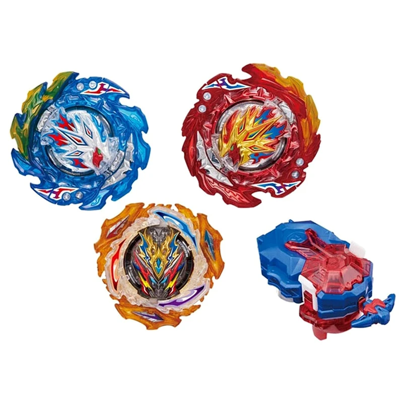 Originálny Takara Tomy Beys B-203/B203 Burst Bu Ultimate Fusion DX Nastavený nový s originálnym obalom