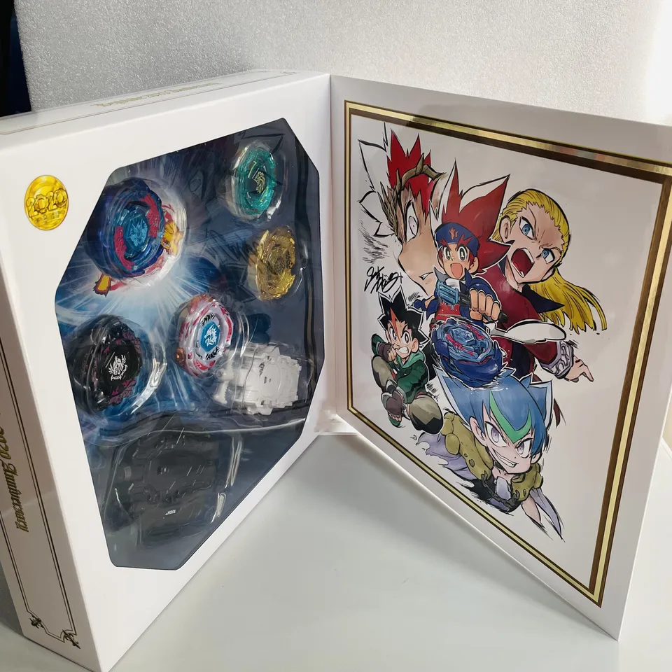 Originálny Toupie Beys BB00/BBG36 Burst Metal Fight Beys Anime 2020 Sada výbuchu, výročie, WBBA BBG-36 Nový v Box