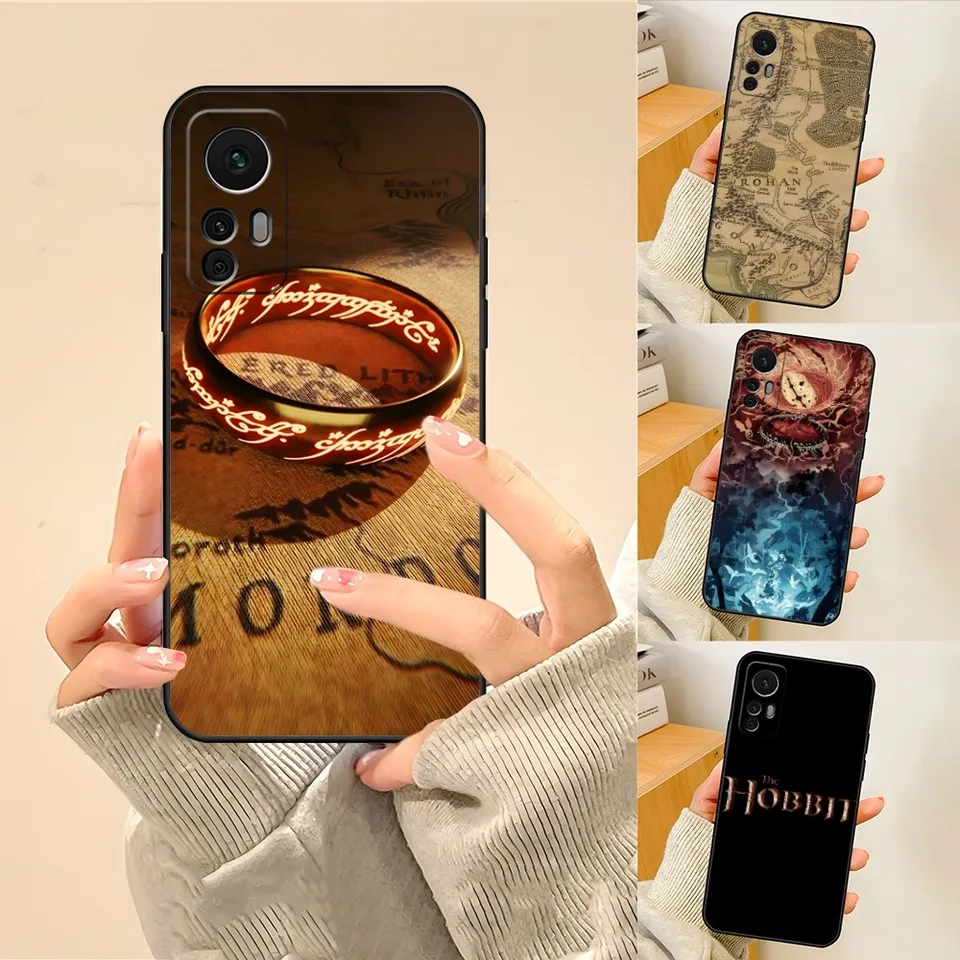 Oriwood Middle Earth Map LOTR LOTR PASE PRE XIAOMI 14 13 12 11 T Lite Ultra Redmi Note 13 12 10 Pro Poco F4 F5 X5 Pro Zadný kryt