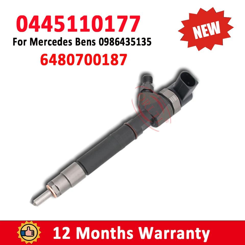 ORLTL NOVINKA 0445110177 0986435135 FUEI Injector Trys 0 445 110 177 Diesel A6480700287 A6480700187 pre Bosch Mercedes-Benz