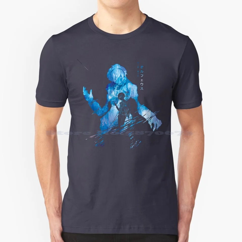 Orpheus Poetry Blue Ver. : Persona 3 tričko 100% bavlnená tričko Orpheus persona 3 Thanatos persona 3 Persona 3 protagonistka Makoto