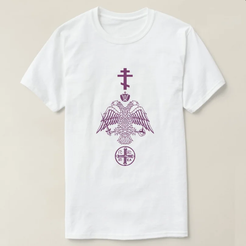 Ortodoxný kríž IC XC Nika Chrisogram Byzantine Christian Eagle Trik
