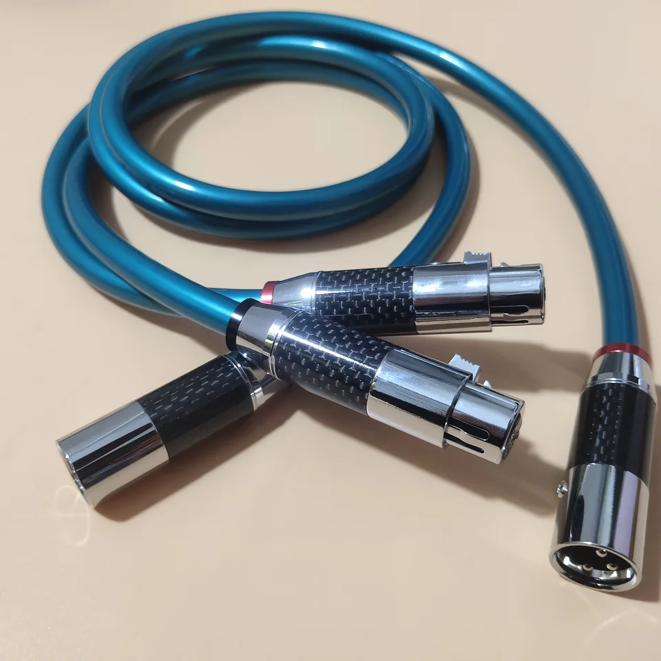 ORTOFON EXFORMÁCIA LINE 8N OFC PURE COPPER HIFI Audio signálny drôt Anti-Interference Interconnect Kábel s zástrčkou XLR