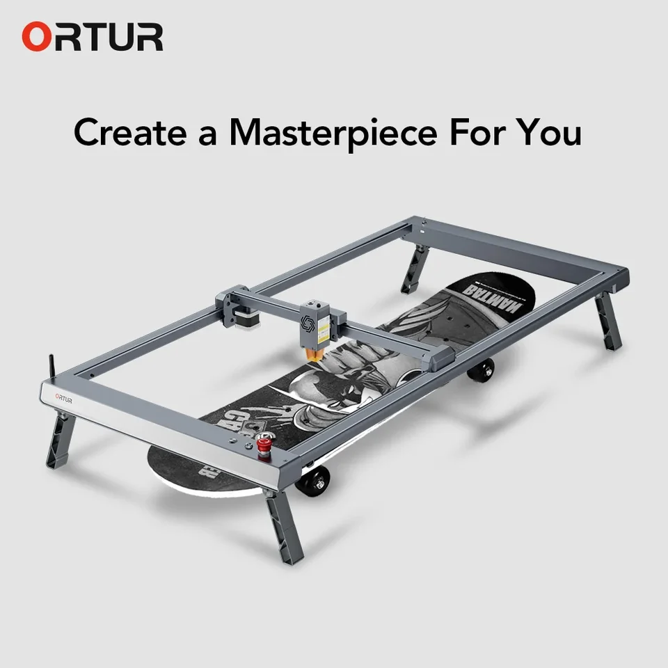 Ortur olm3 Pro Laser Master 10W Výstupný výkonný ryšík WiFi aplikácia Offline Ovládanie OLM3 pre Woodworking Acryl Metal CNC Tool