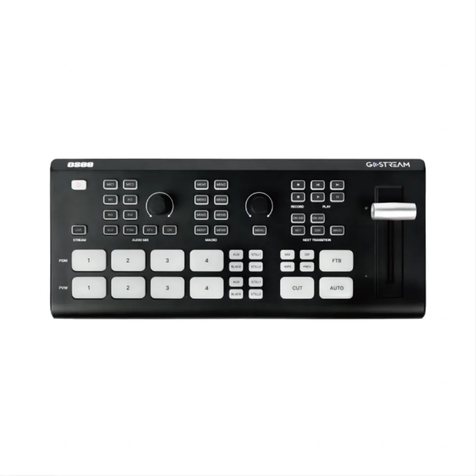 OSEE GOSTREAM DECK HDMI PRO ŽIVOTNÉ STROAMING Multi Camera Mixer Switcher s NDI Aktualizovať