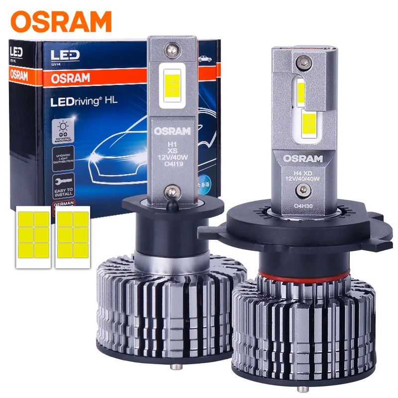 OSRAM 40W 12ks CSP H4 H1 Super LED svetlové žiarovky H7 H11 HB3 HB4 9005 9006 Automobilové žiarovky 6000K H8 H9 9012 HIR2 HIR2 FOG LIGHT 6000K 12V
