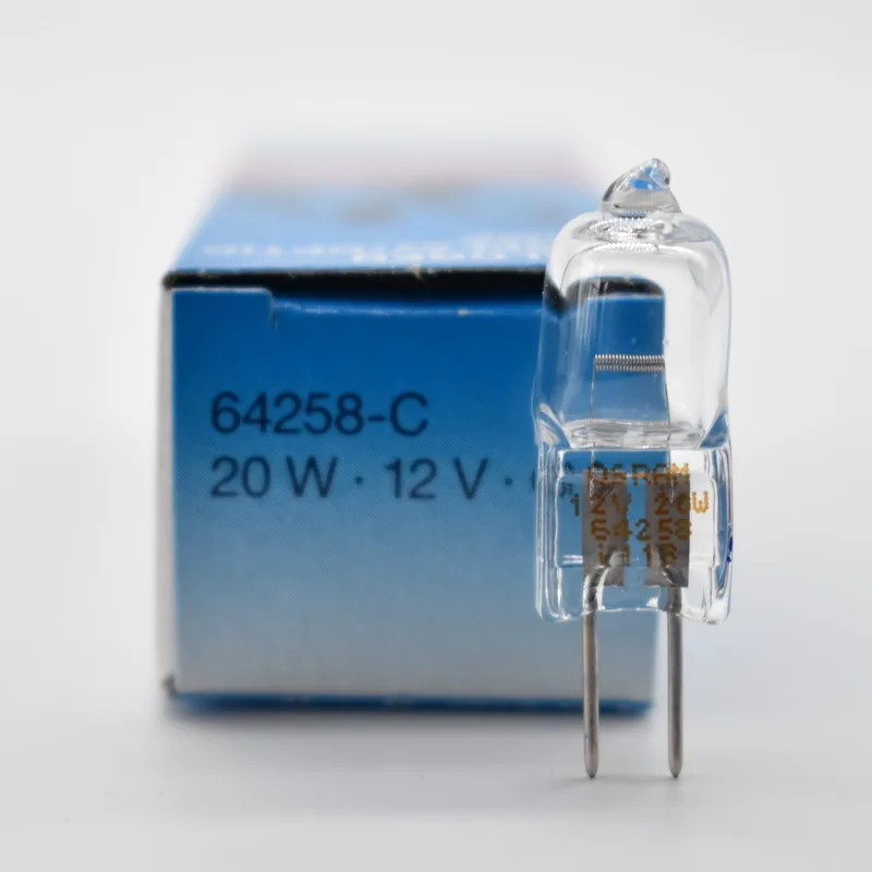 OSRAM 64258 20W 12V G4 NAED 54262 Analyzátor Halogén UV lampa 2000h Doprava zdarma