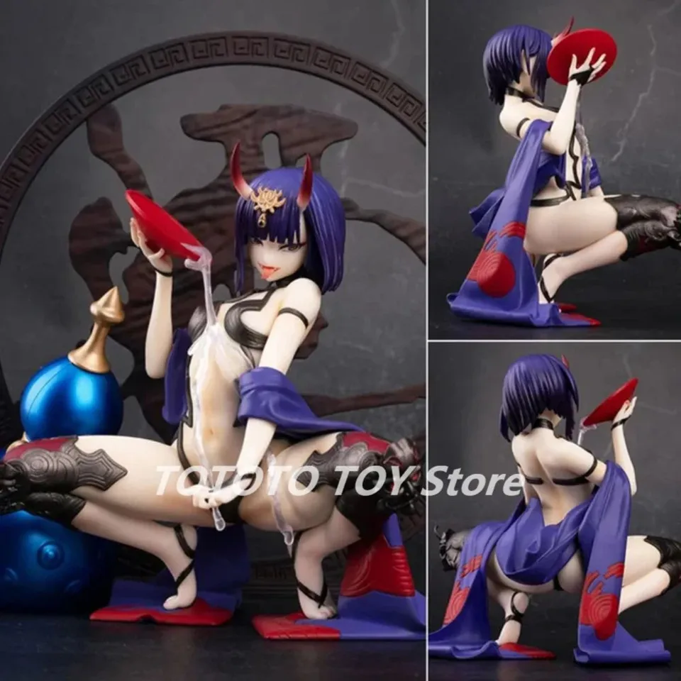Osud/Grand Order Shuten Douji Squatting Anime Anime Sexy Girl PVC Akčná figúrka Zbierka dospelých Model Hentai Hračky Darček