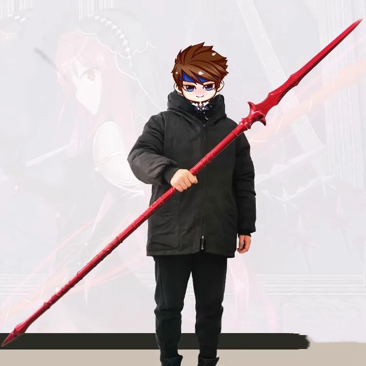 Osud pobyt noc červený plameň gun meč gae bolg meč Cuchulainn meč Weapon 1: 1 cosplay prop model darček bezpečnosť PU Toy