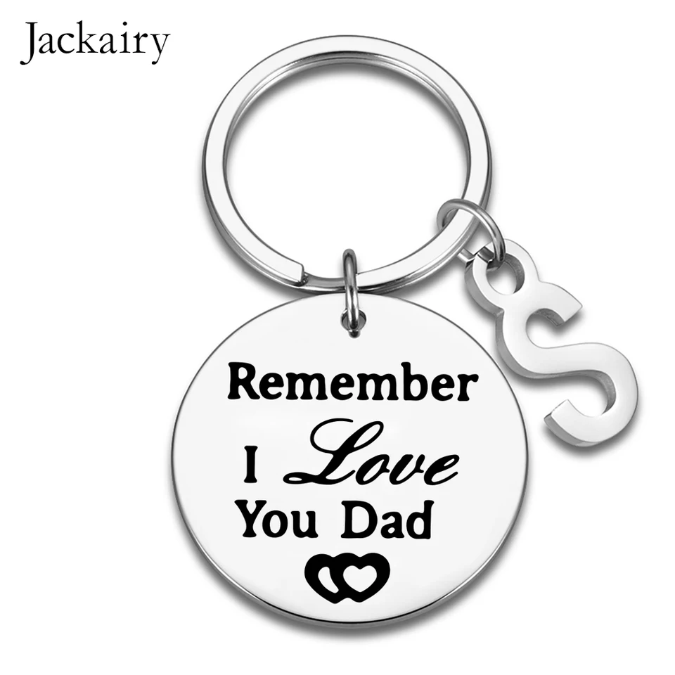 Otcovia Deň Keychain Darčeky pre otca od dcéry syna Kids Detské najlepšie otca ocko Step Dad Dady Birthday Vianoce