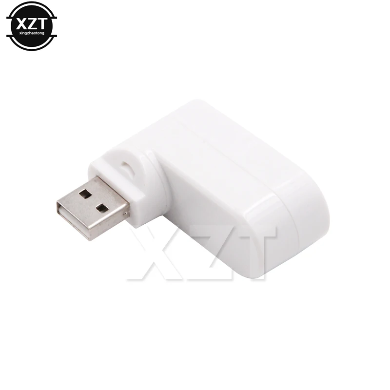 OTG Mini 4-port USB 2.0 Hub Splitter Small Plug USB 4-v-1 2,0