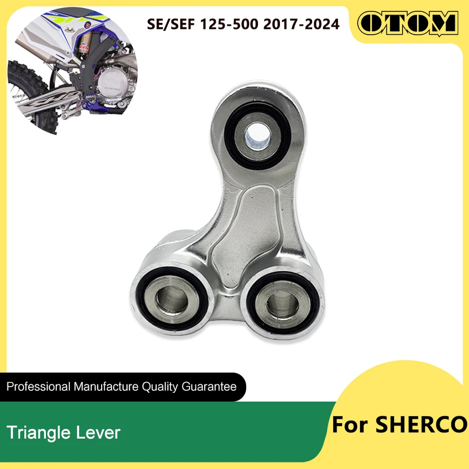 Otom 2017-2024 Motocyklový trojuholník páka Zadný nárazový zavesenie Swingram pre Sherco SE/SEF 125-500 Pit Dirt Bike Accessories Part