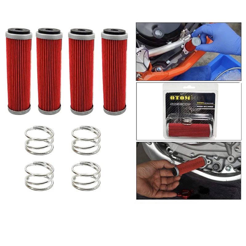 OTOM Motocyklové príslušenstvo Filtre Filtre paliva pre Kayo Bosuer BSE Apollo XMOTOS Zongshen NC 250 300 450 CC