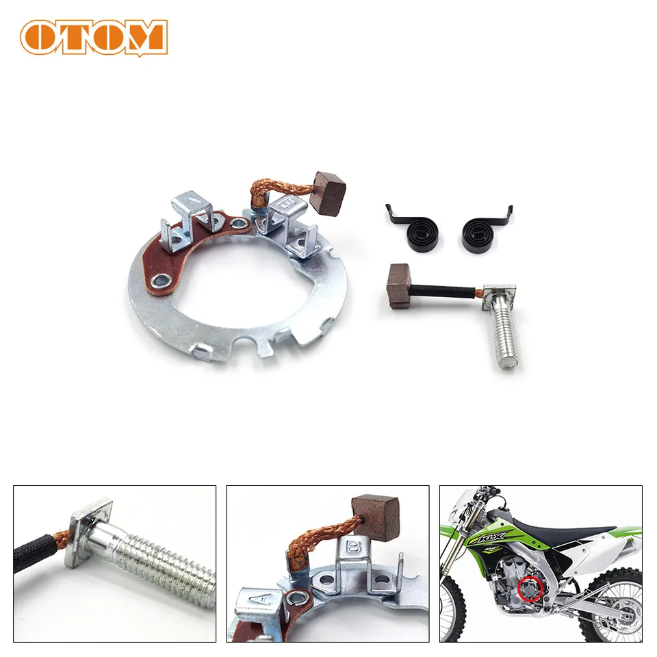 OTOM Motorcycle Starter Motor Motor Oprava súpravy 21039-0006 pre Kawasaki KLX450R 18-19