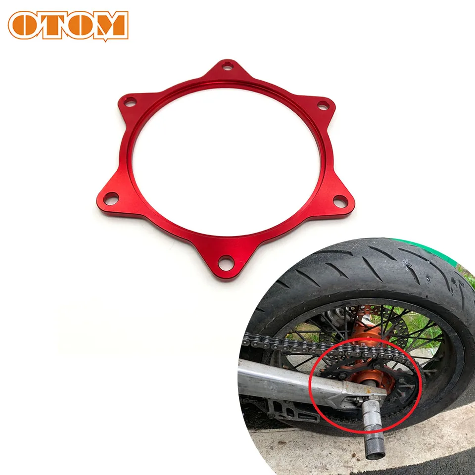 Otoma motocyklového pneumatiky hliníka zliatiny zliatiny Zadné koleso Plepice shim dosky CRF Zvýšenie tesnenia pre Honda CRF250RX