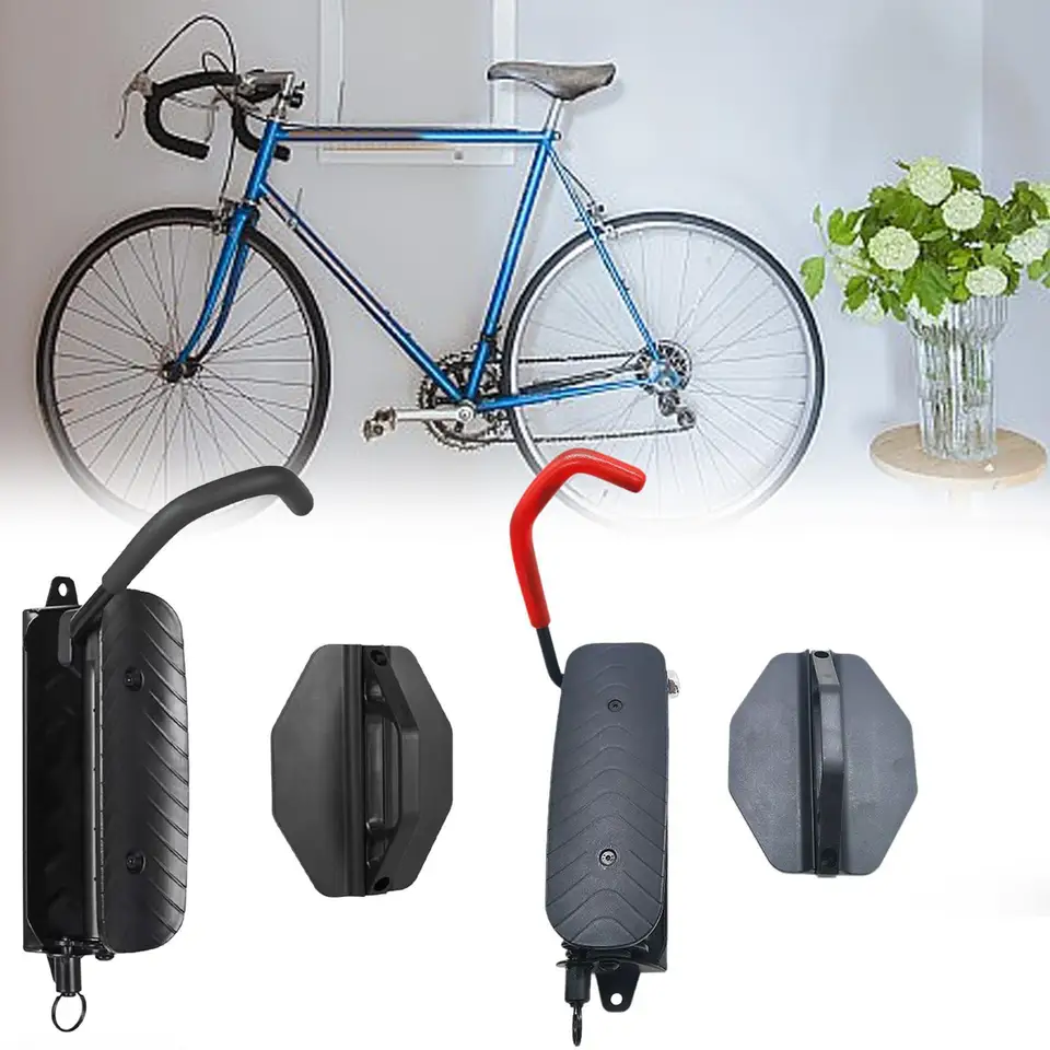 Otočný stojan na bicykel stenu proti klznému stene vešia