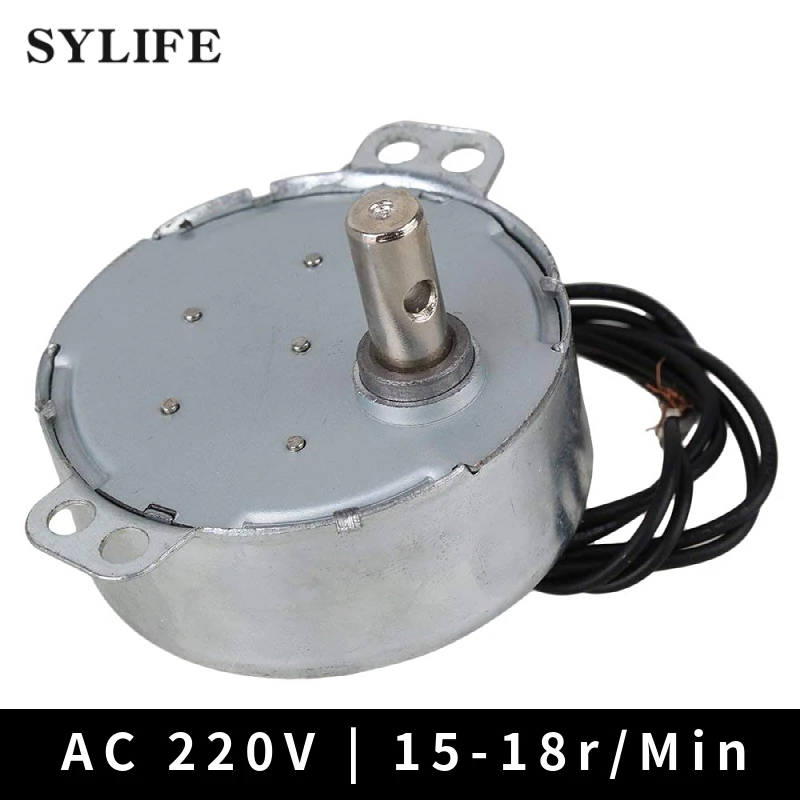 Otočný synchrónny synchronický motor 50/60Hz AC 220V 4W 15-18RPM CCW/CW TYC-50