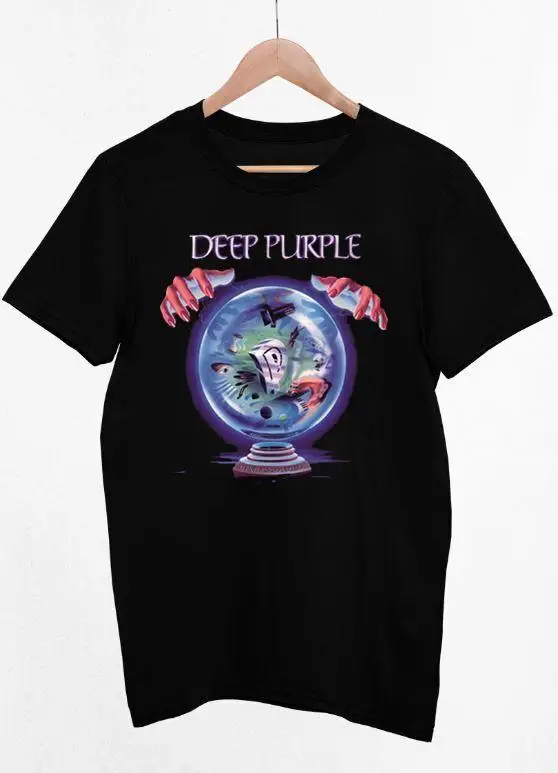 Otroky a masters Deep Purple Band T tričko čierna veľkosť S-5XL