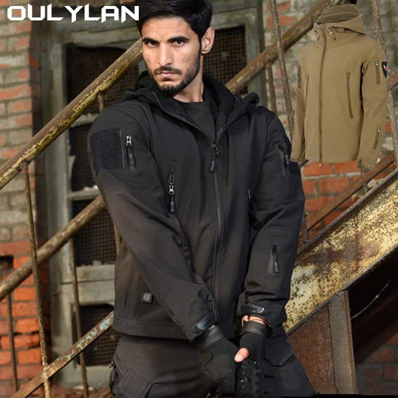 OULYLAN LOVE TUROVANIE Zimné tepelné fleece taktické bunda Outdoors Športové kabáty Militar Outdoor bundy